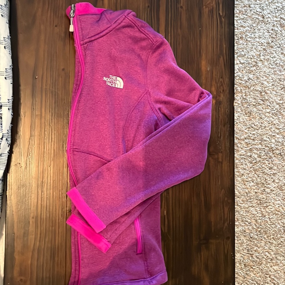 North Face Fleece Zip up Jacket